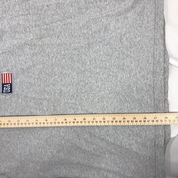 VINTAGE BRANSON MISSOURI SHIRT EMBROIDERED GRAY SIZE XL USA FLAG 2000s 90s TEE - Picture 9 of 9